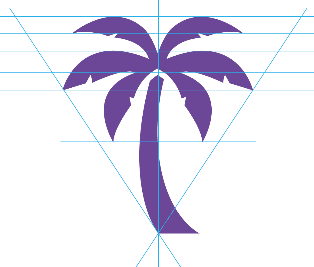 Grilla de construcción del isotipo